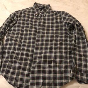 Ralph Lauren Plaid Button Down Large